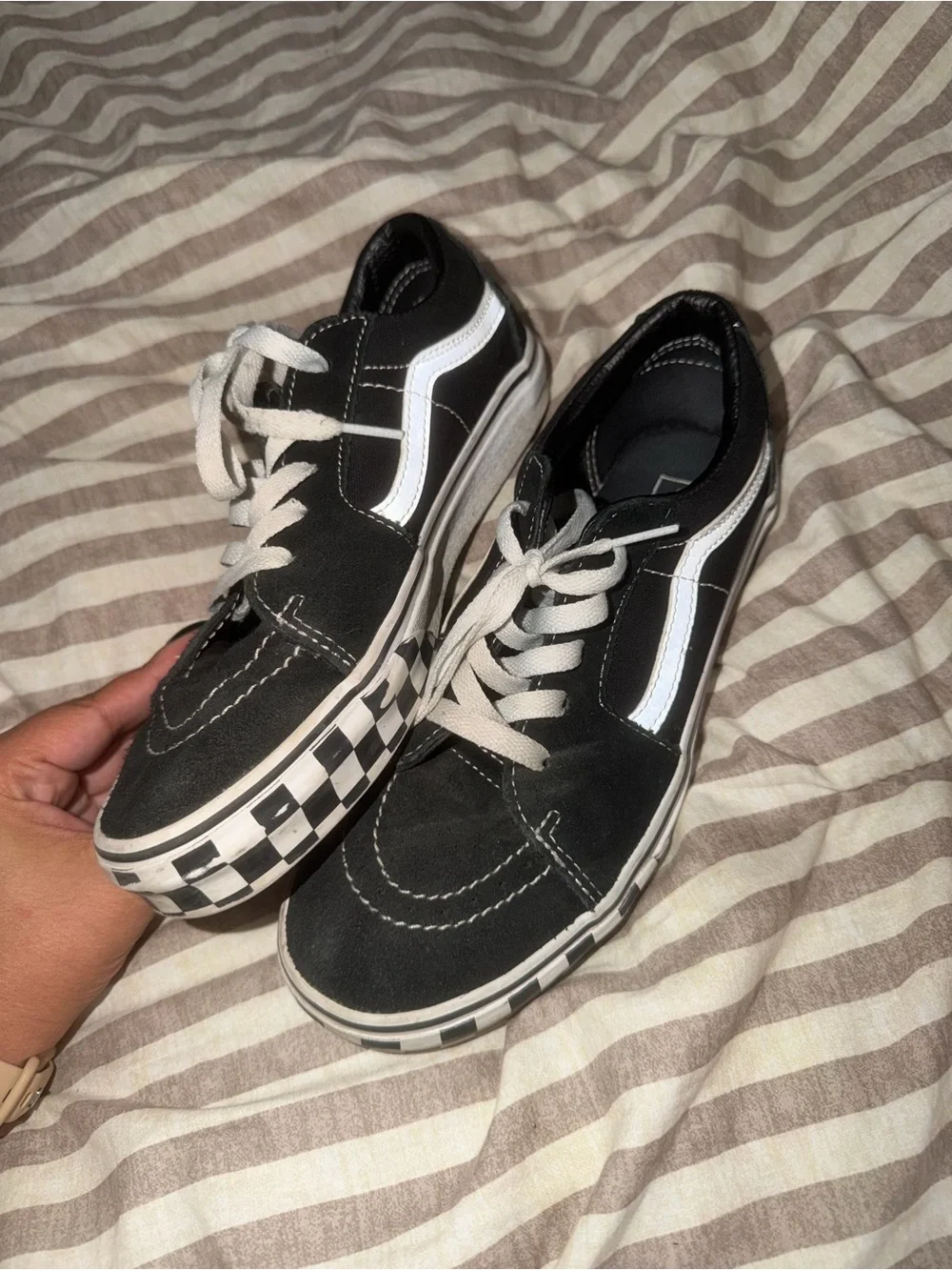 Vans Sk8-low reflective juniors sneaker